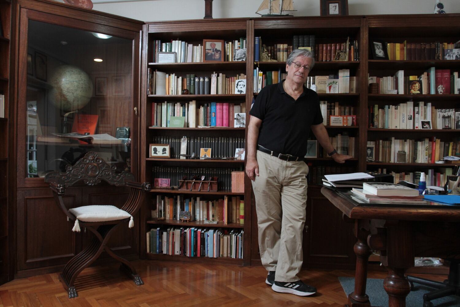 "Hay muy poca ficción pura en lo que escribo", señala Alvarez Tuñón. 