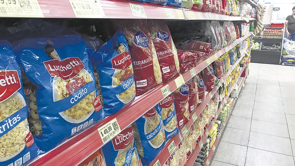El paquete de fideos subió casi 7 por ciento en apenas dos meses.