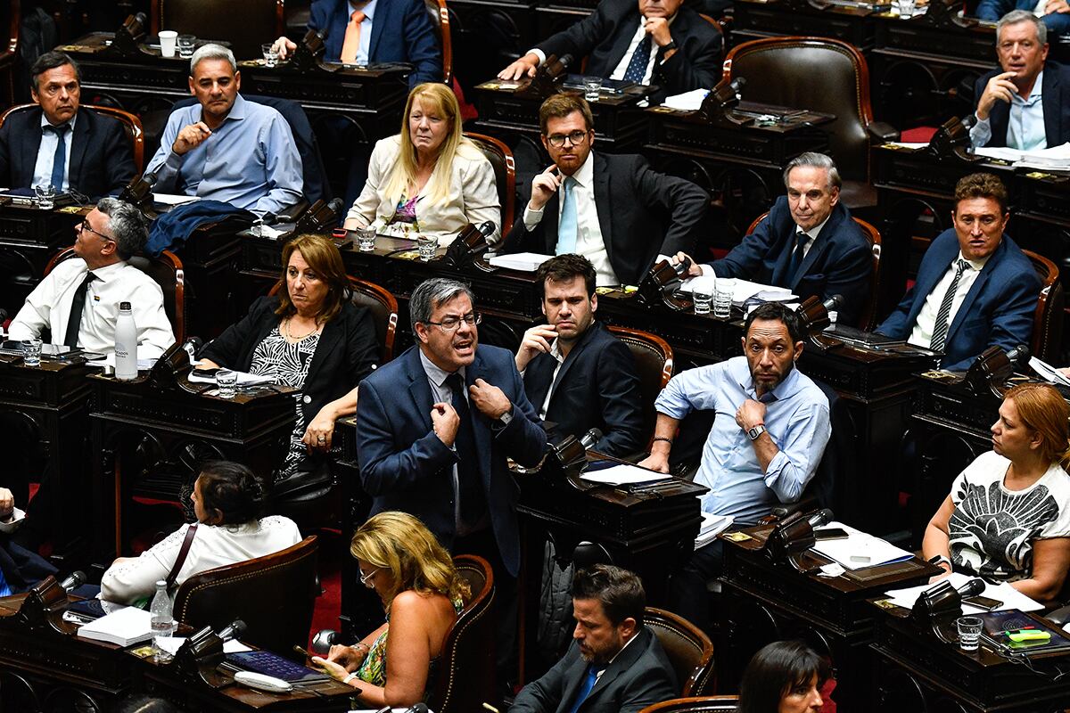 "Un diputado denunció aprietes y carpetazos", dijo Germán Martínez para reclamar que el tema volviera a comisión.