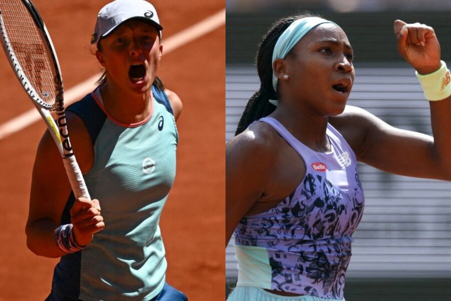 Iga Swiatek y Coco Gauff se medirán en la Philippe Chatrier por la final de Roland Garros. 
