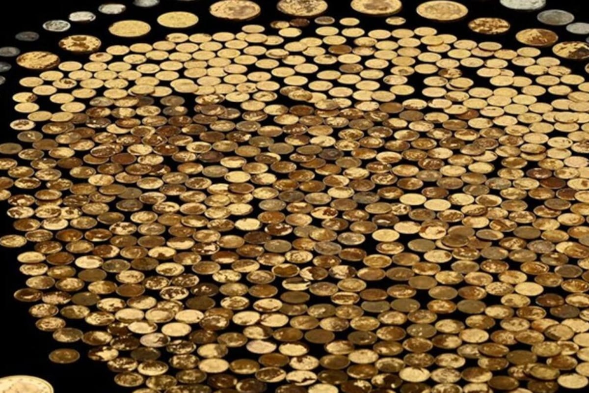 Según la compañía que las ofrece, las monedas datan de entre 1840 y 1863