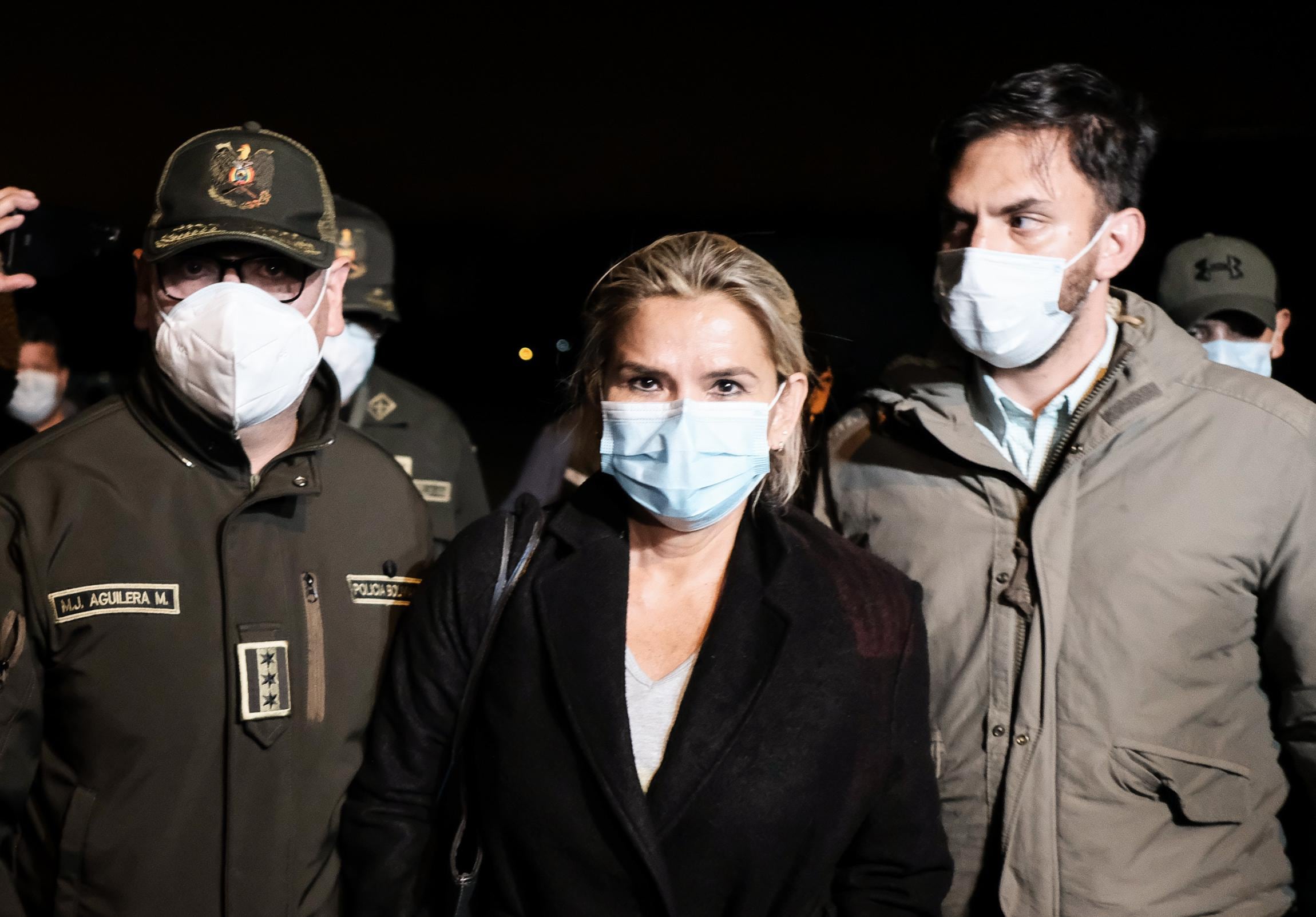 Áñez fue detenida esta madrugada en su domicilio, en la localidad de Trinidad.