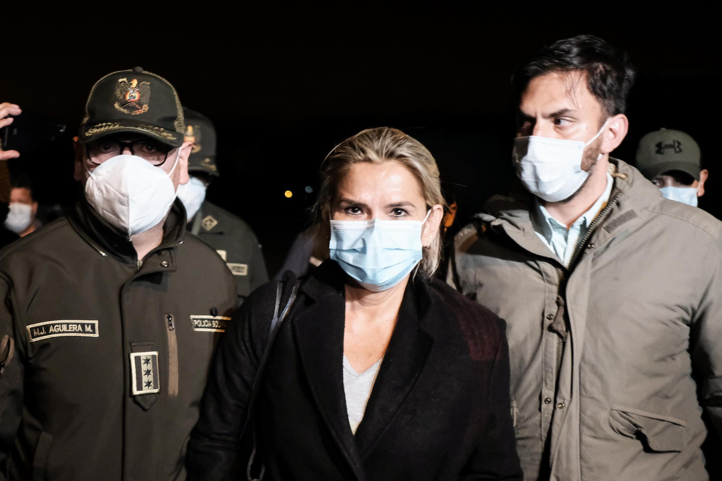 Áñez fue detenida esta madrugada en su domicilio, en la localidad de Trinidad.