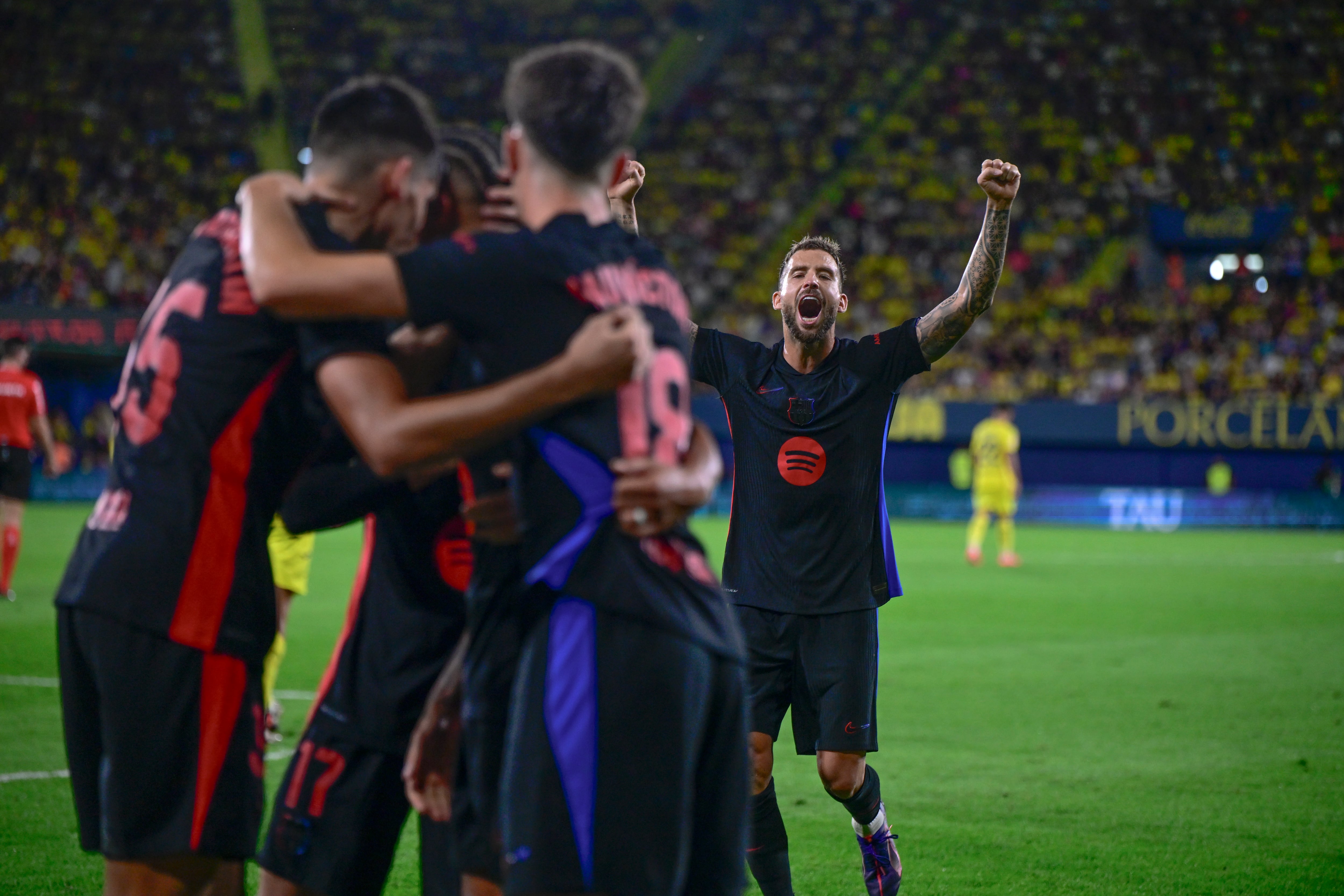Barcelona fue implacable con el Villarreal.
