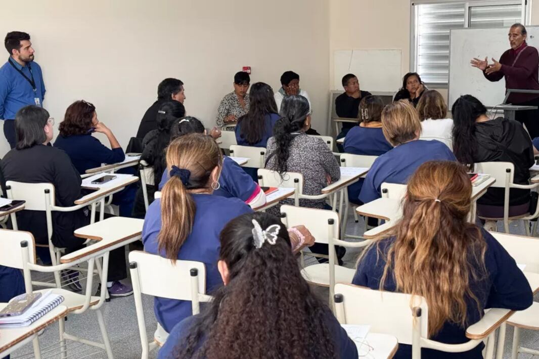 Capacitaciones en el hospital Materno Infantil