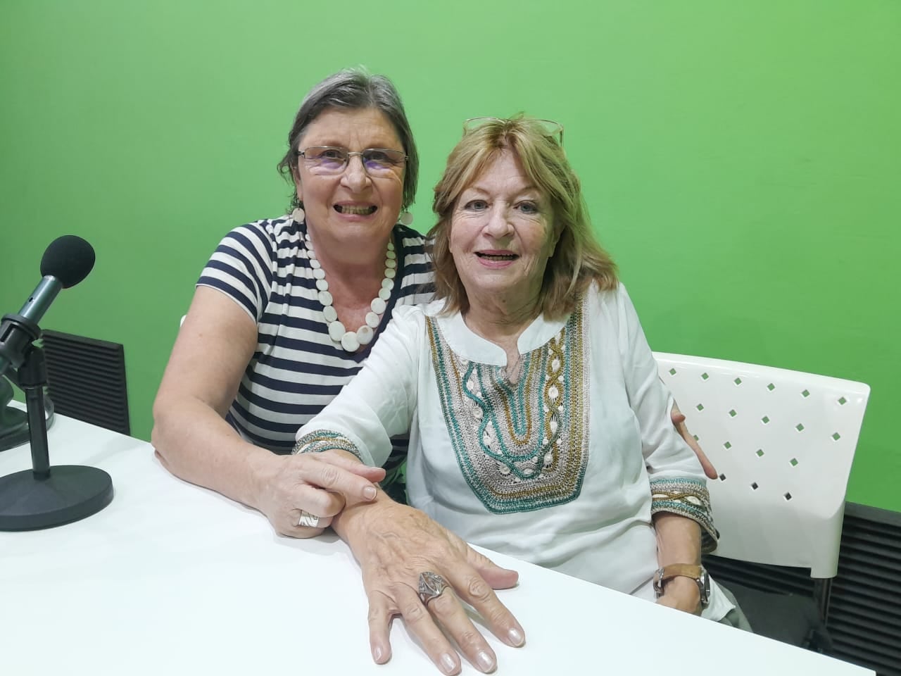 Elisa Moyano y Telma Palacios