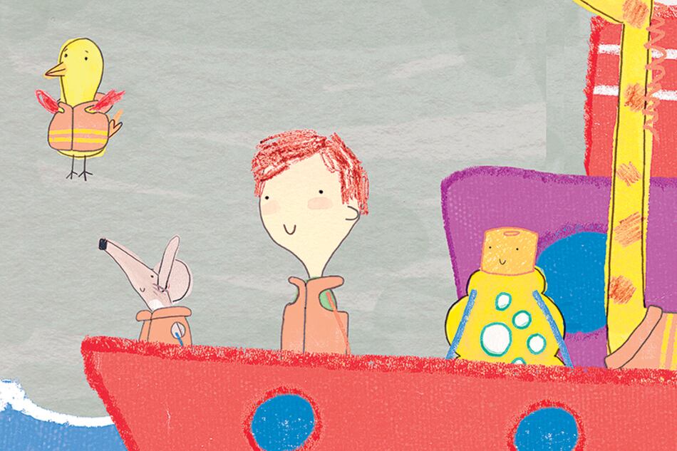 Los capítulos de Pablo duran media hora y combinan la acción en vivo con pasajes de animación.