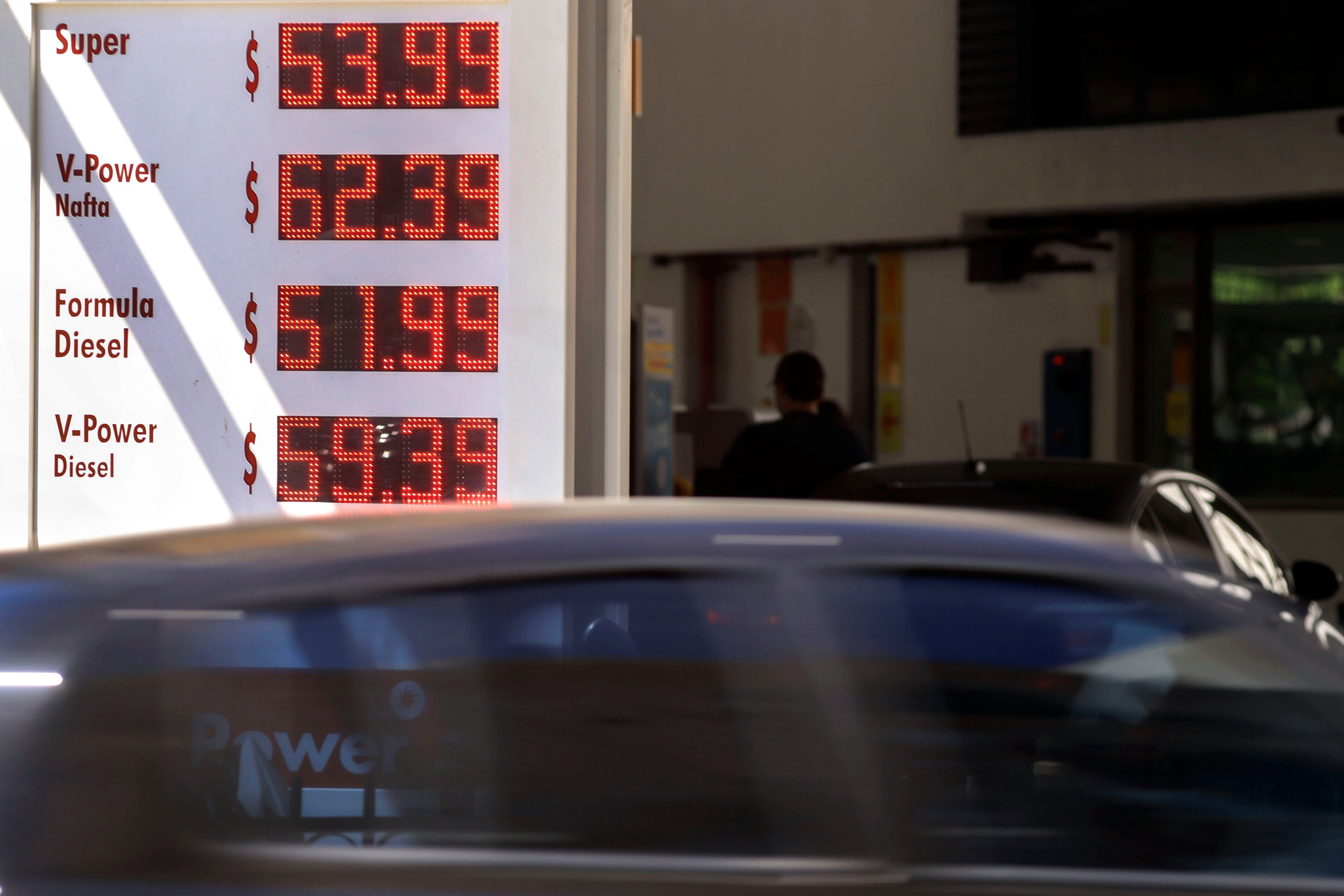 La nafta premium de Shell ya cuesta 62,39 pesos en Capital.
