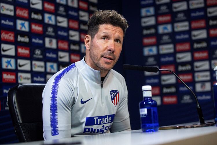 Simeone dirige al Atlético desde fines de 2011.