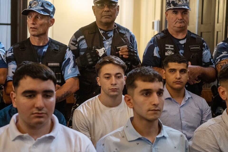 Los 8 imputados por el crimen de Fernando Báez Sosa.