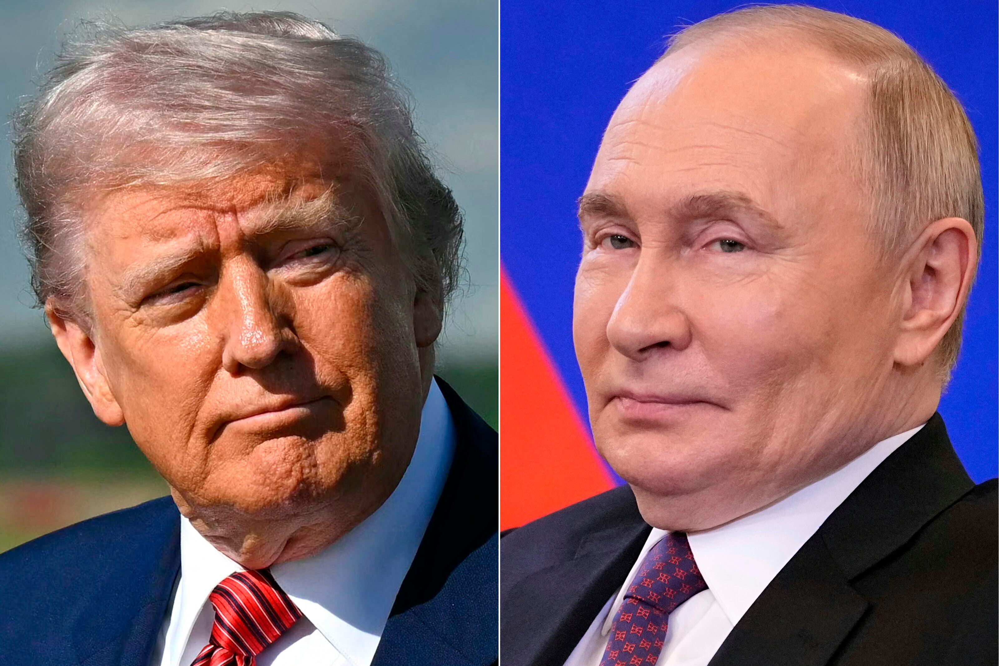 Donald Trump y Vladimir Putin.