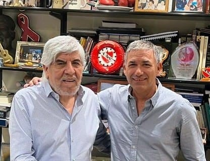 Juan Chulich, secretario general del Sindicato de Choferes alineado a la Federación Nacional que lidera Hugo Moyano.