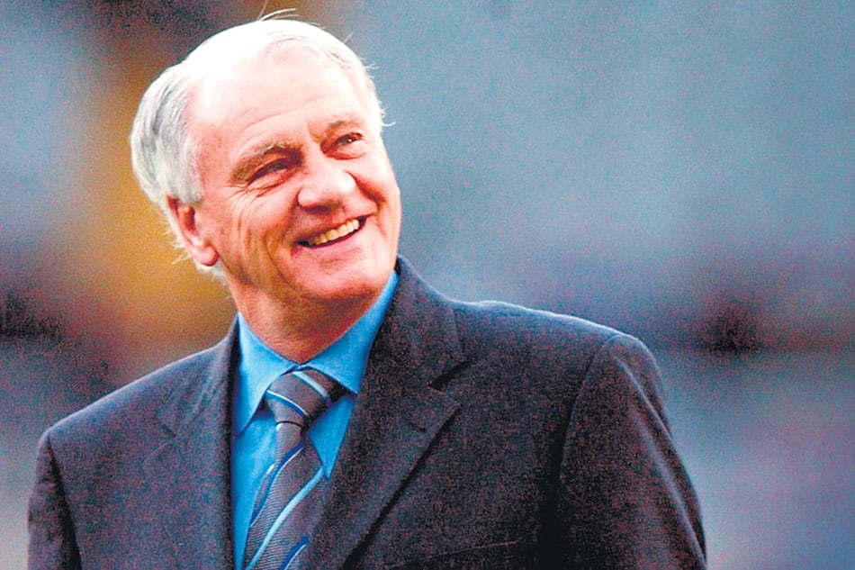 Bobby Robson, en sus tiempos de DT del seleccionado inglés.