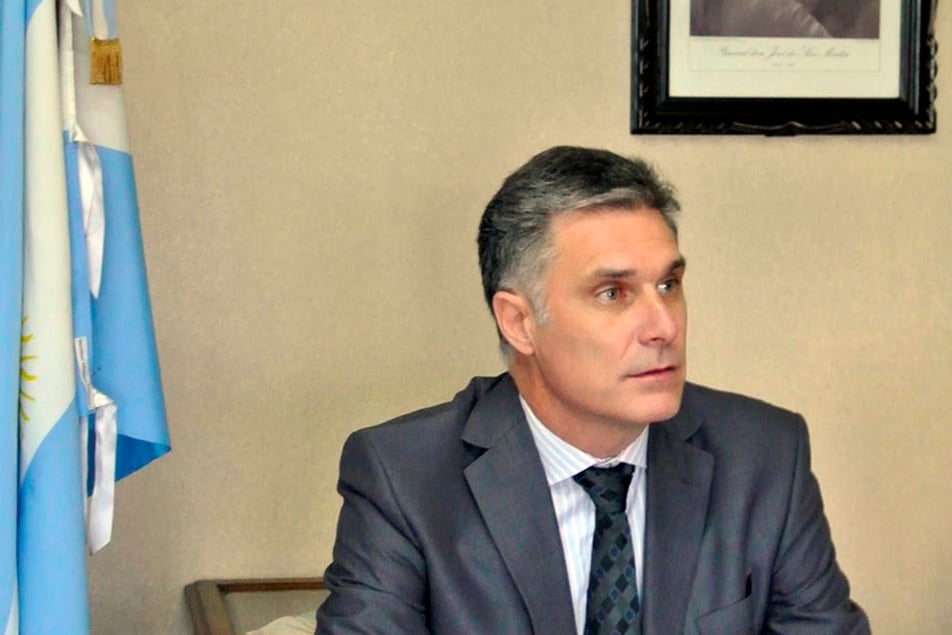 El exjefe de la delegación rosarina Carlos Andrés Vaudagna.