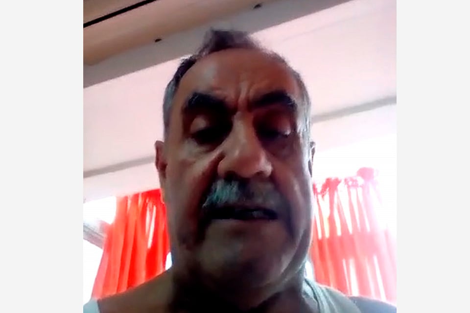 Alberto Aquino fue embargado con cien mil pesos.