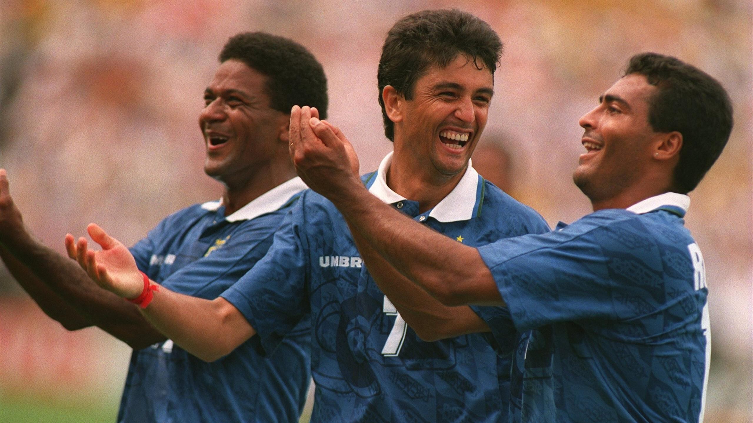 Bebeto y Romario brillaron en el Mundial de Fútbol de 1994. 