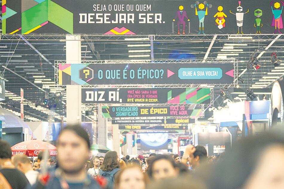 La SPCCXP es enorme, descomunal, del mismo modo que la ciudad que la alberga.