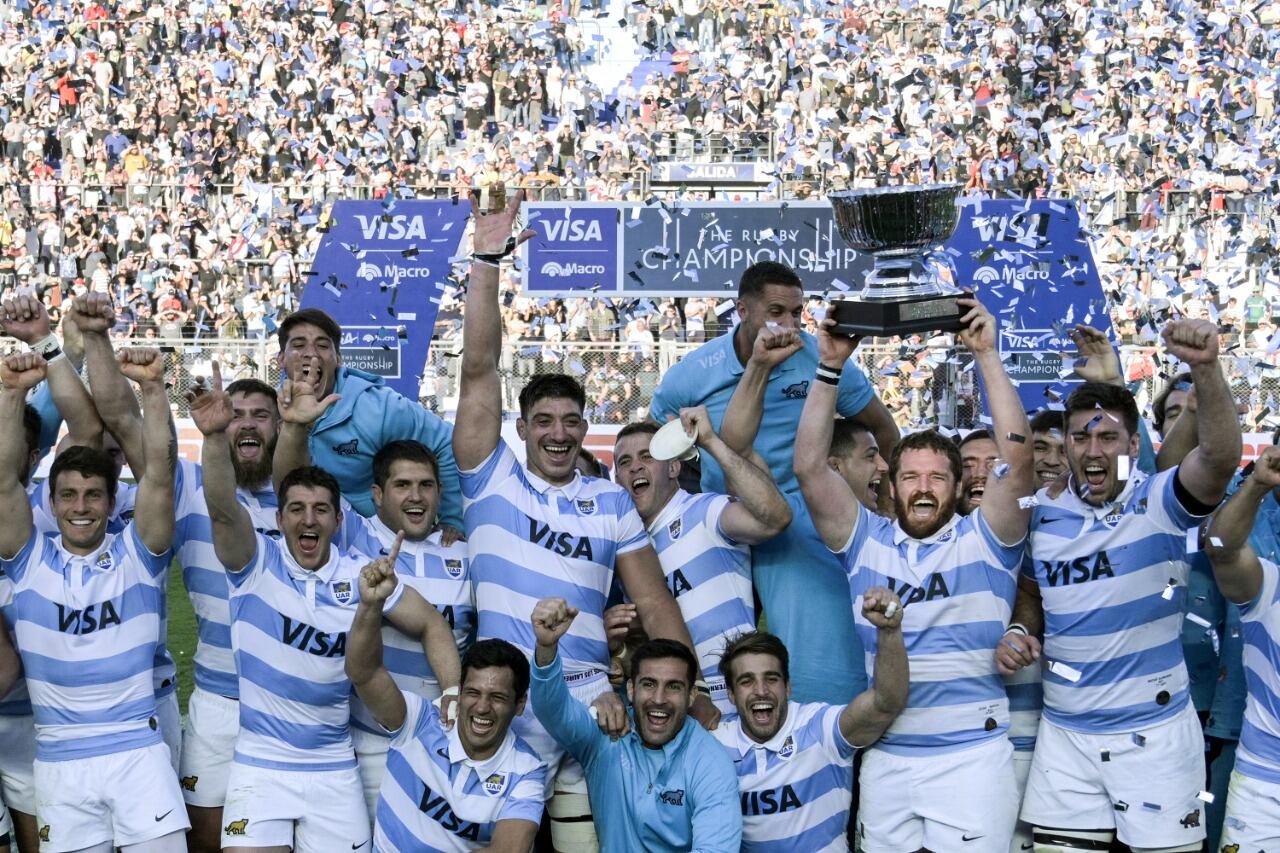 El alocado festejo de Los Pumas por un triunfo espectacular ante Los Wallabies