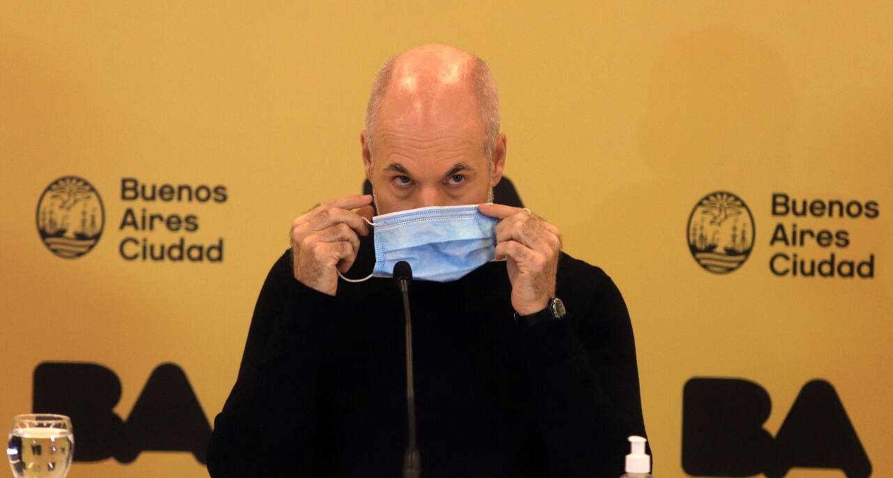 Horacio Rodríguez Larreta anuncia la vuelta a clases.