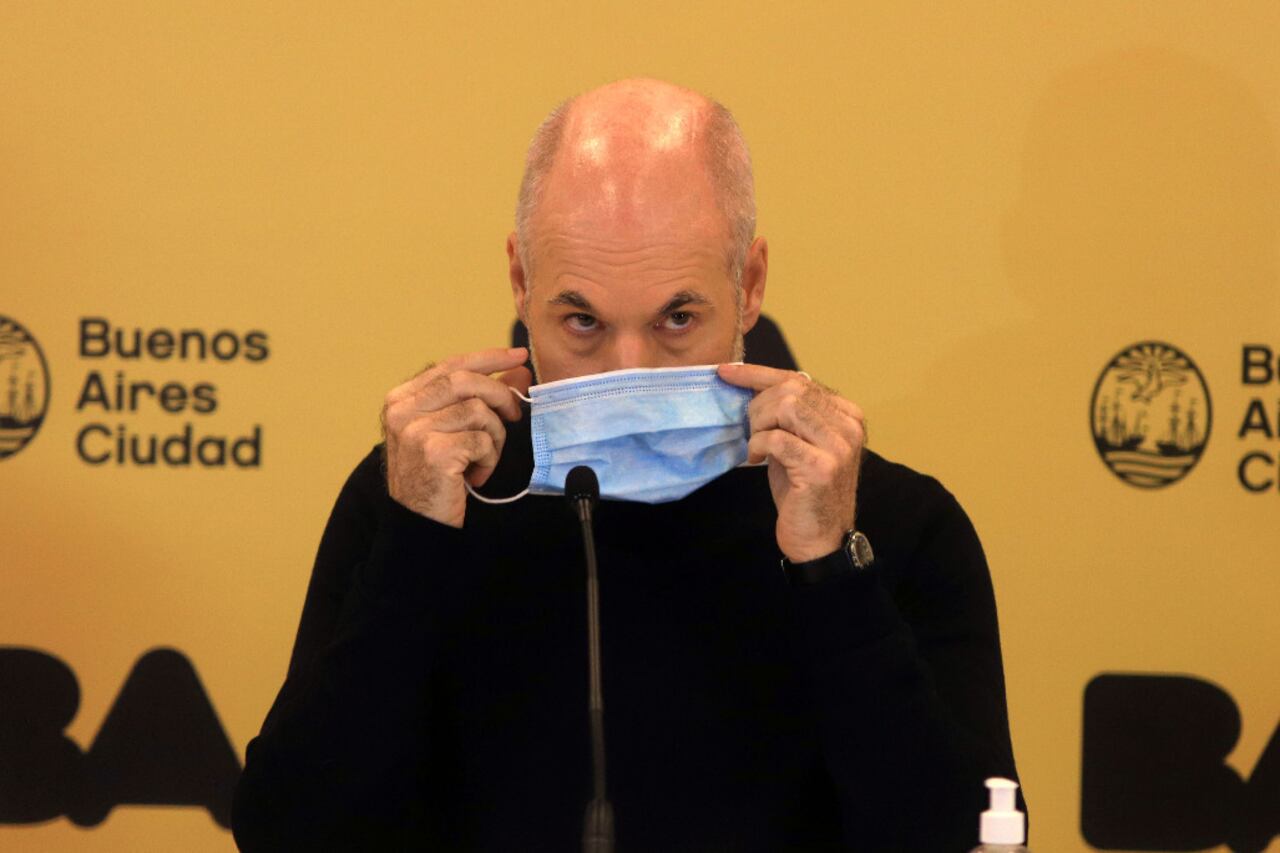 Horacio Rodríguez Larreta anuncia la vuelta a clases.