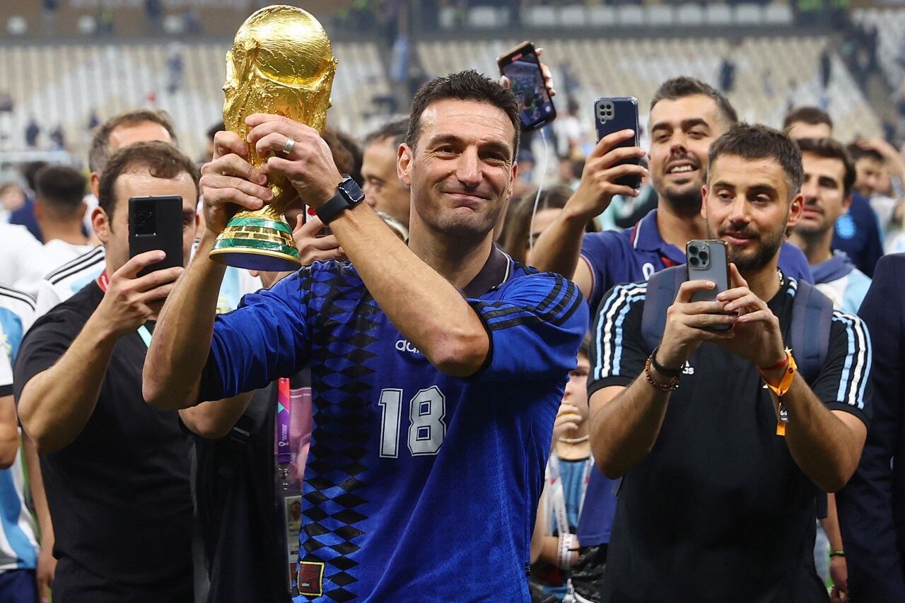Lionel Scaloni y la Copa del Mundo, una postal eterna