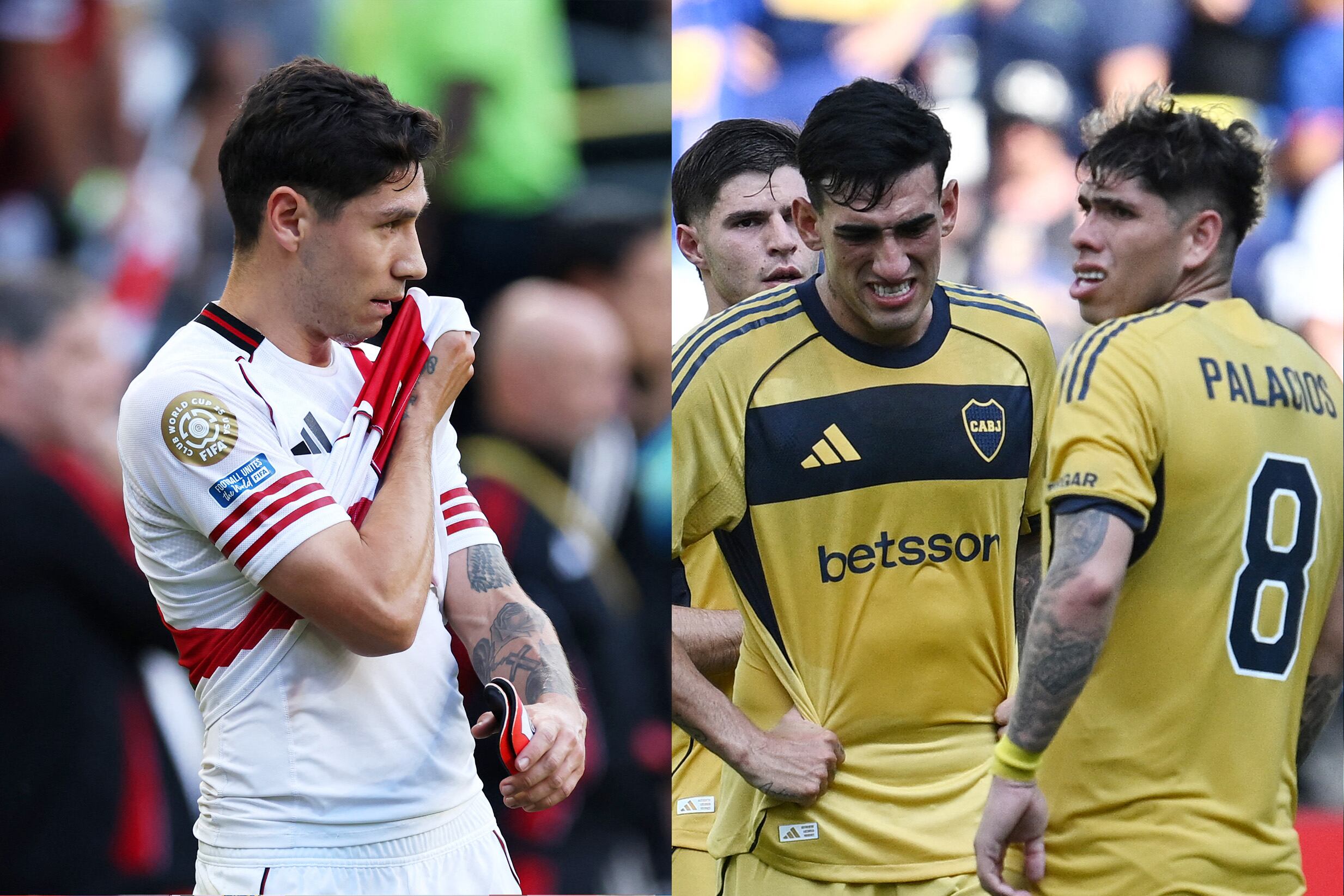 River y Boca, de distintas maneras, pero con el mismo final amargo