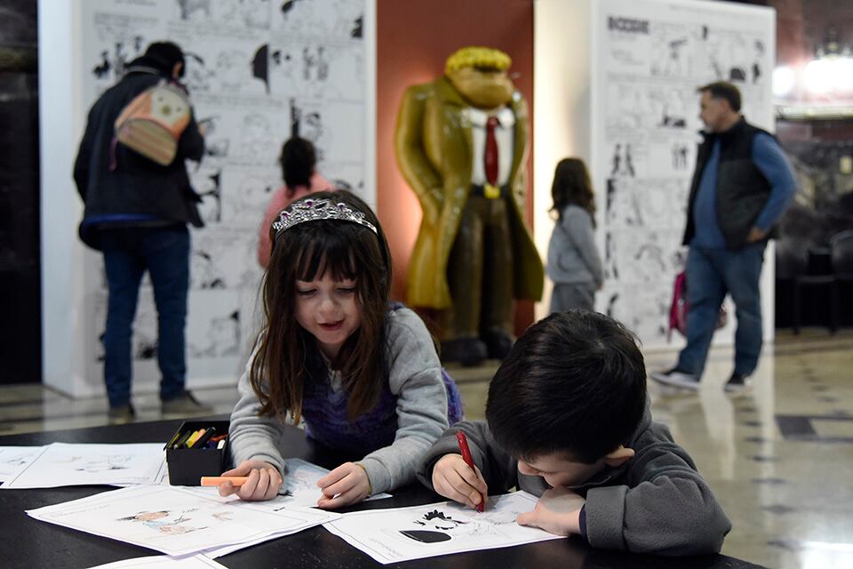Las actividades en honor al Negro convocan a los más chicos.