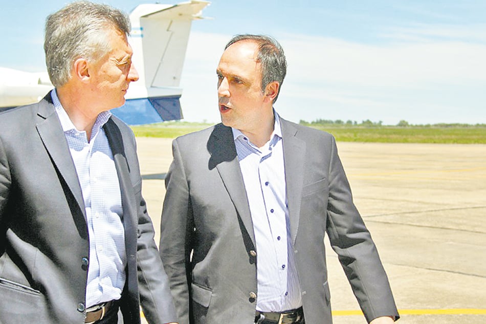 Mauricio Macri y José Corral