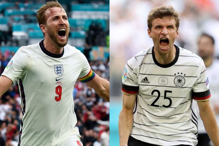 Harry Kane y Thomas Muller serán titulares en Wembley. 