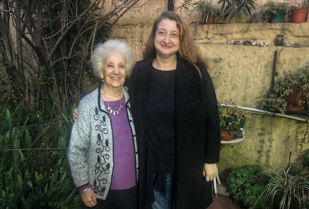 Muiños recibió el apoyo de Estela de Carlotto.