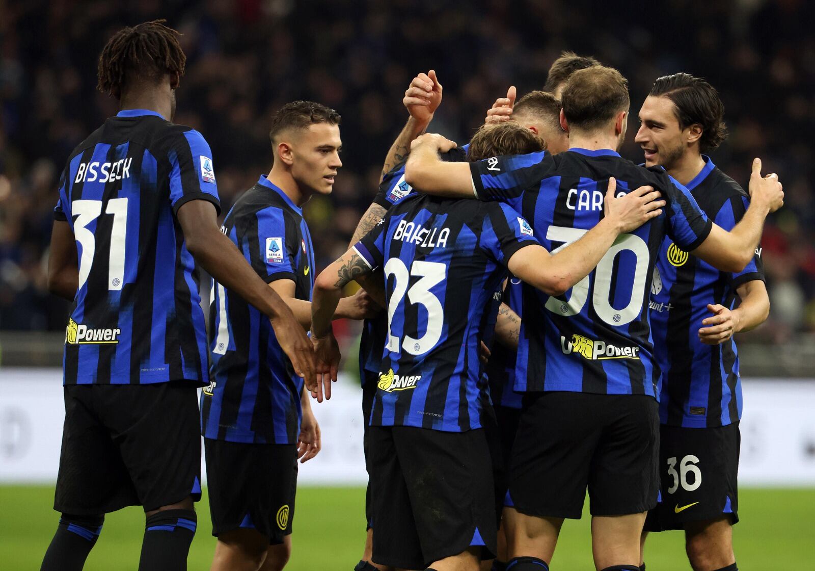 El Inter, sin Lautaro Martínez, ganó y mantiene la distancia con Juventus