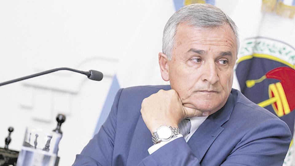 El gobernador de Jujuy, Gerardo Morales, crítico de Elisa Carrió.