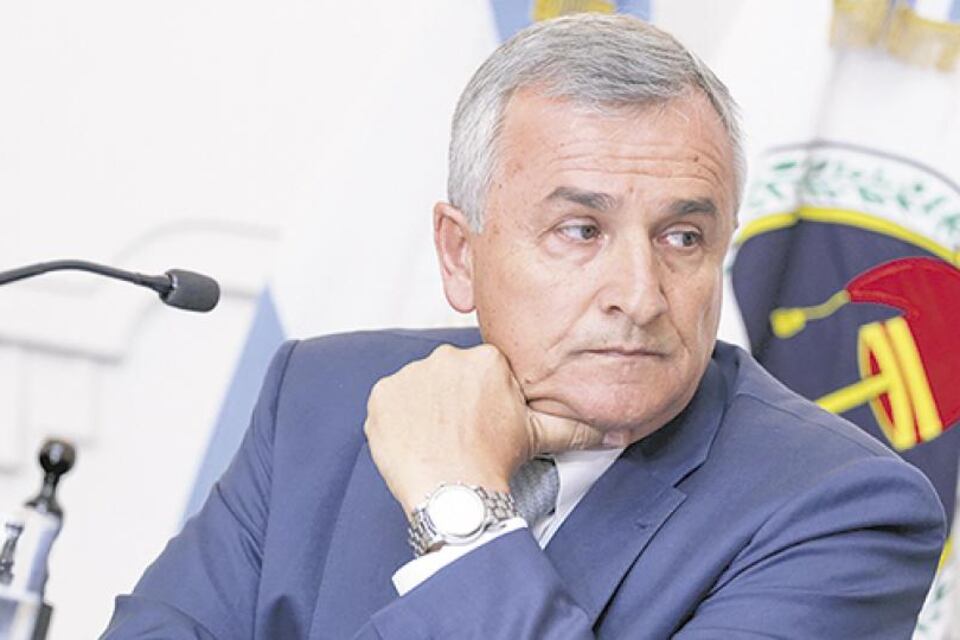 El gobernador de Jujuy, Gerardo Morales, crítico de Elisa Carrió.