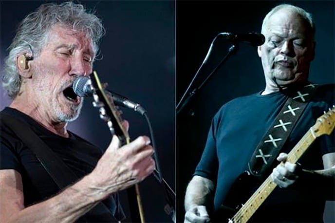 Roger Waters y David Gilmour: egos en disputa.