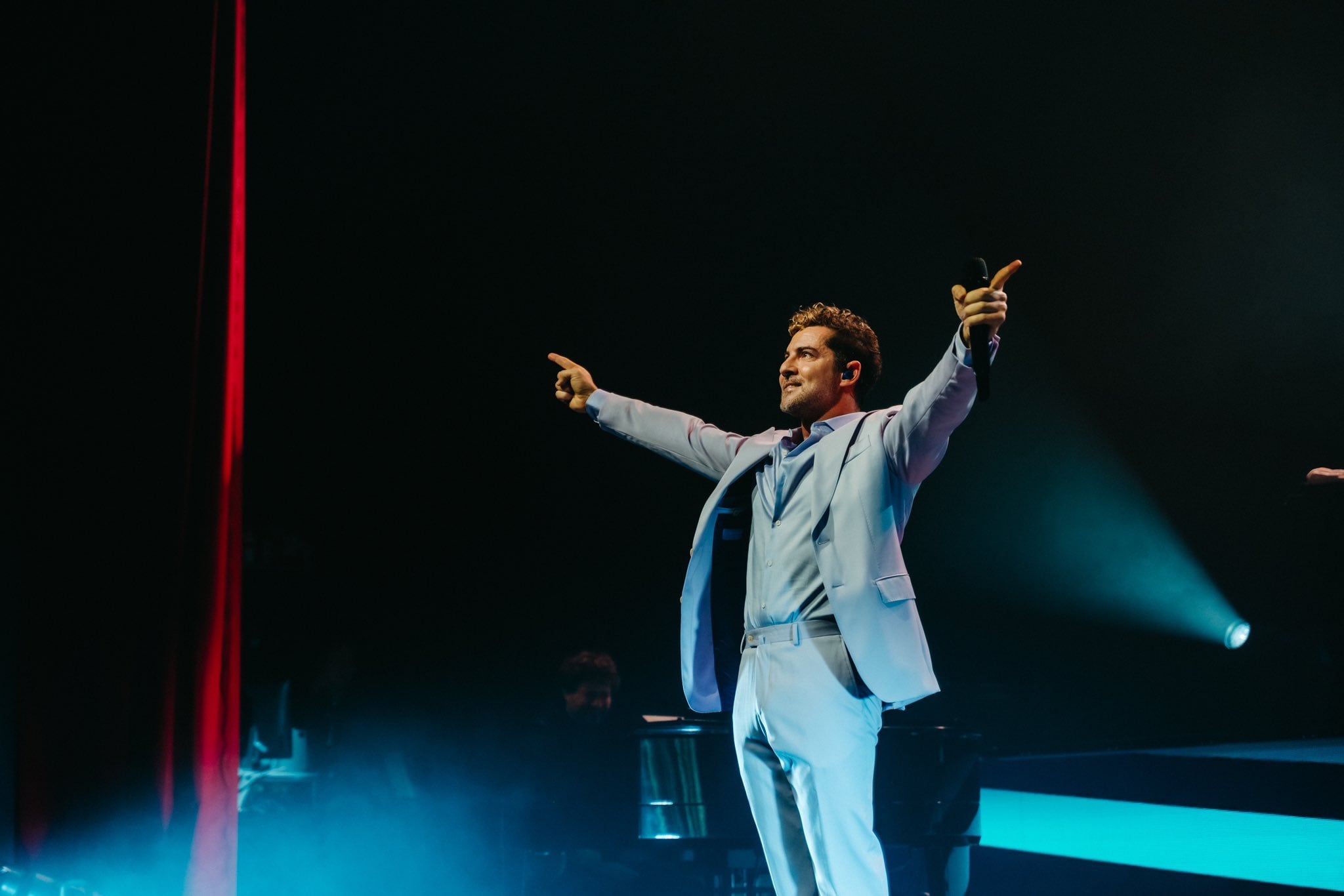 La última vez que David Bisbal se presentó en Argentina fue en 2018 (Foto: Twitter/David Bisbal).