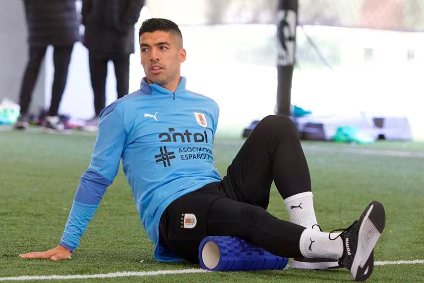 Luis Suárez, delantero de la Celeste.