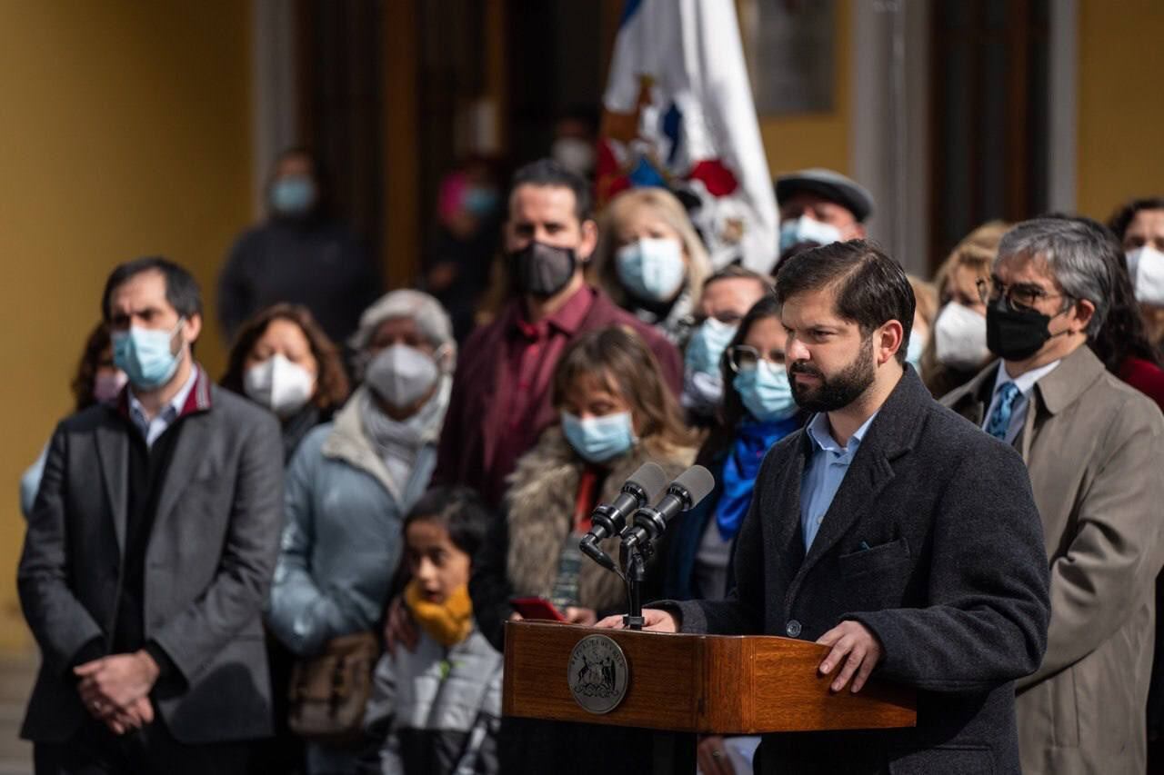 Foto: Twitter Gabriel Boric