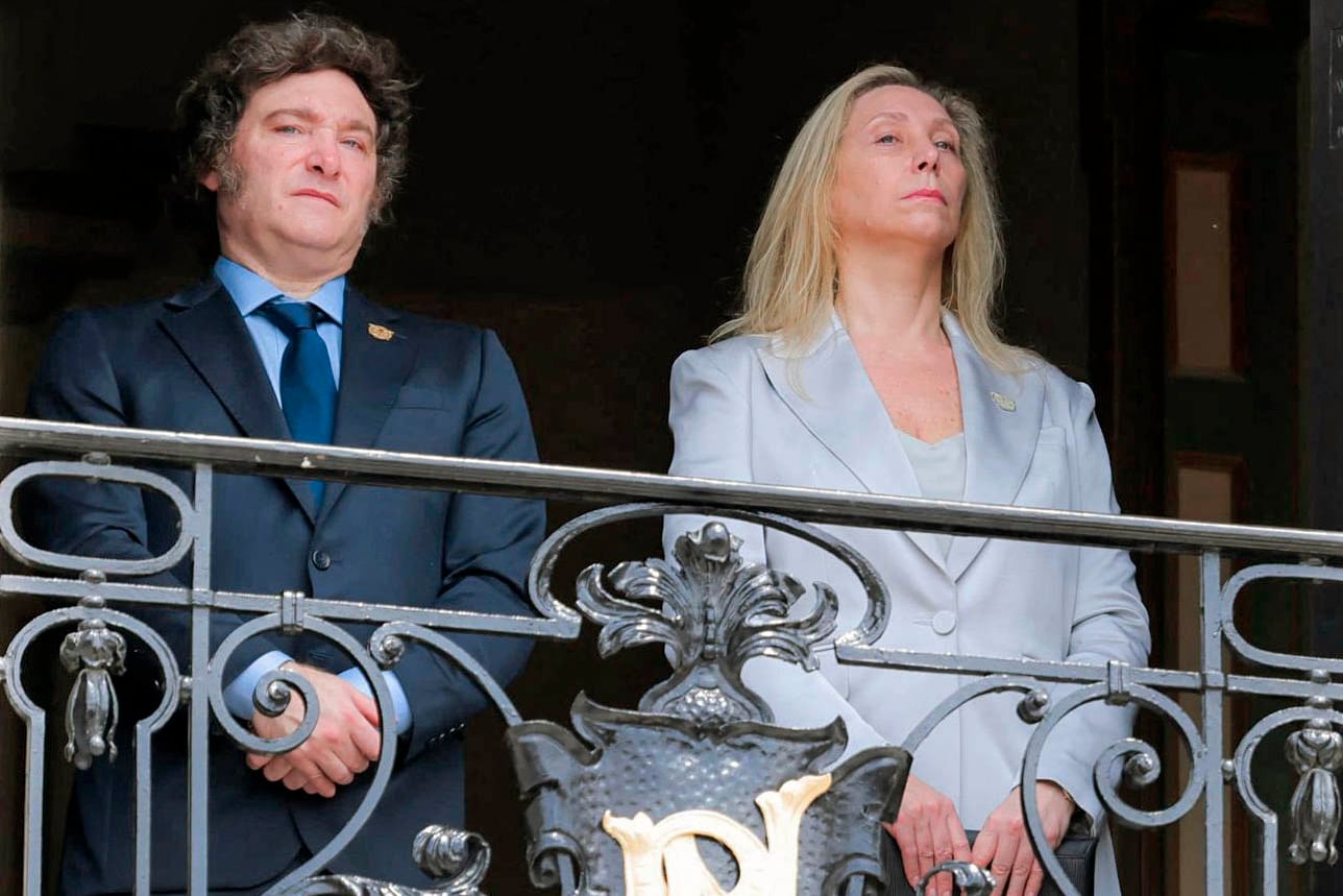 Javier y Karina Milei-03/09/2024