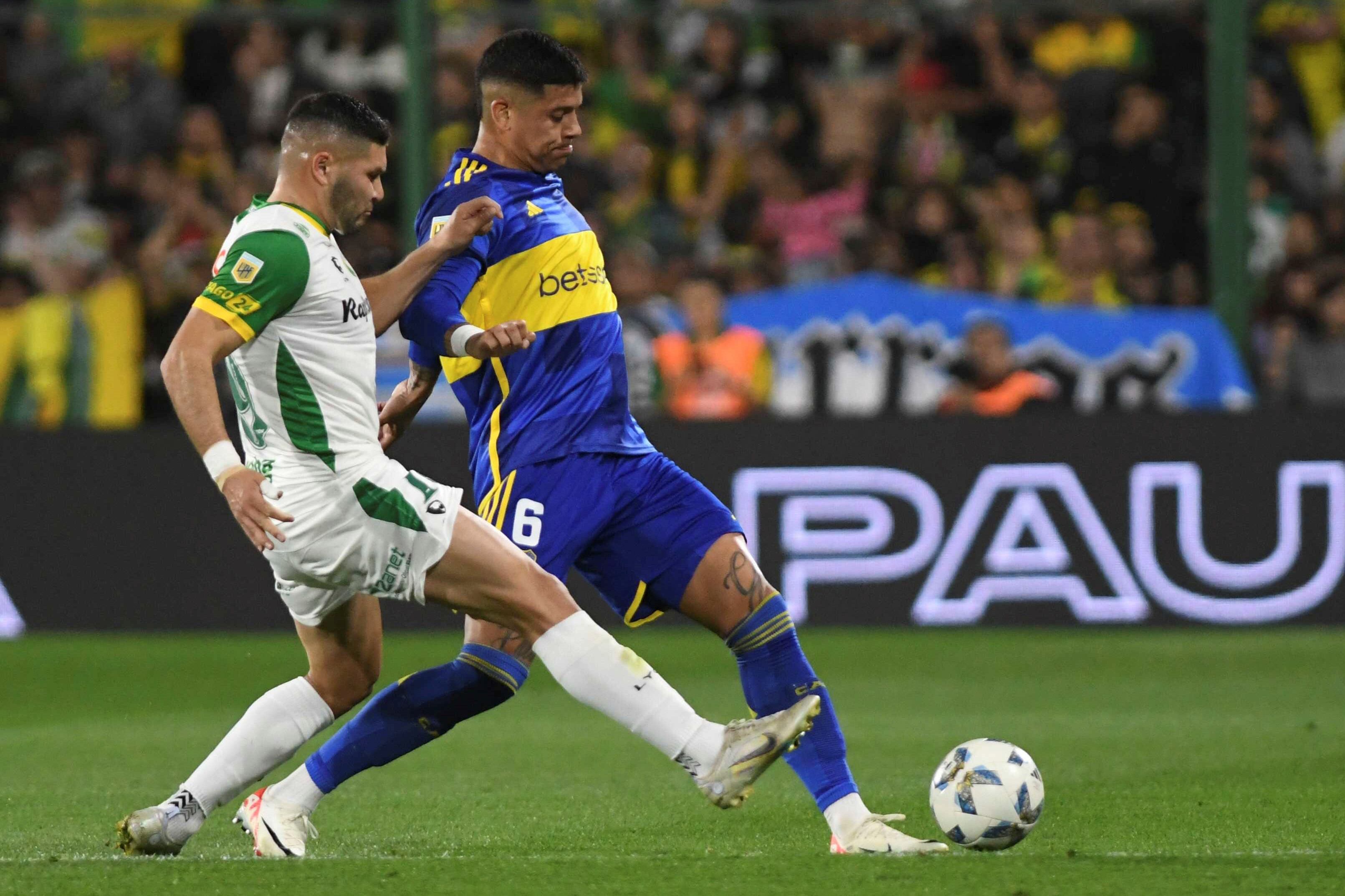 Marcos Rojo, pieza clave en la defensa del Xeneize