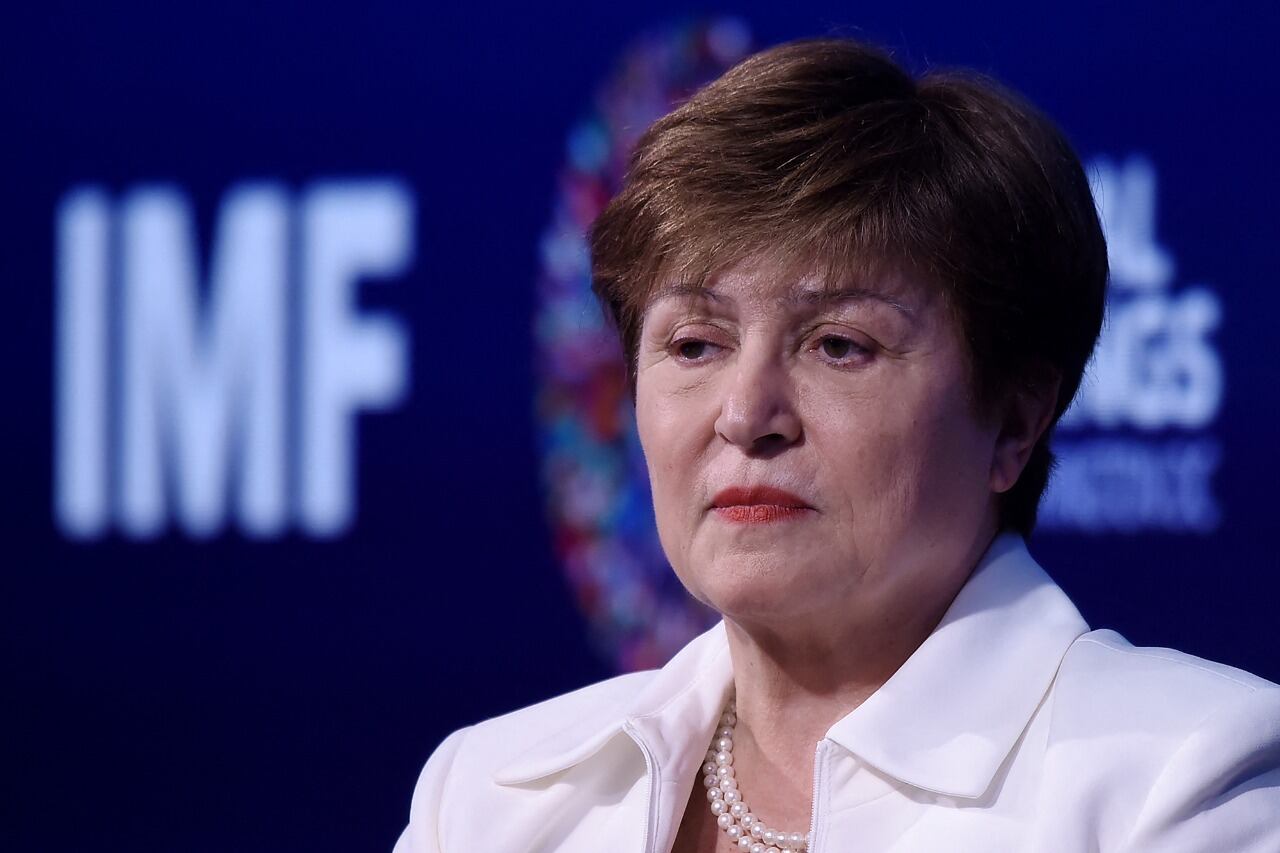 Kristalina Georgieva, titular del Fondo Monetario Internacional (FMI).