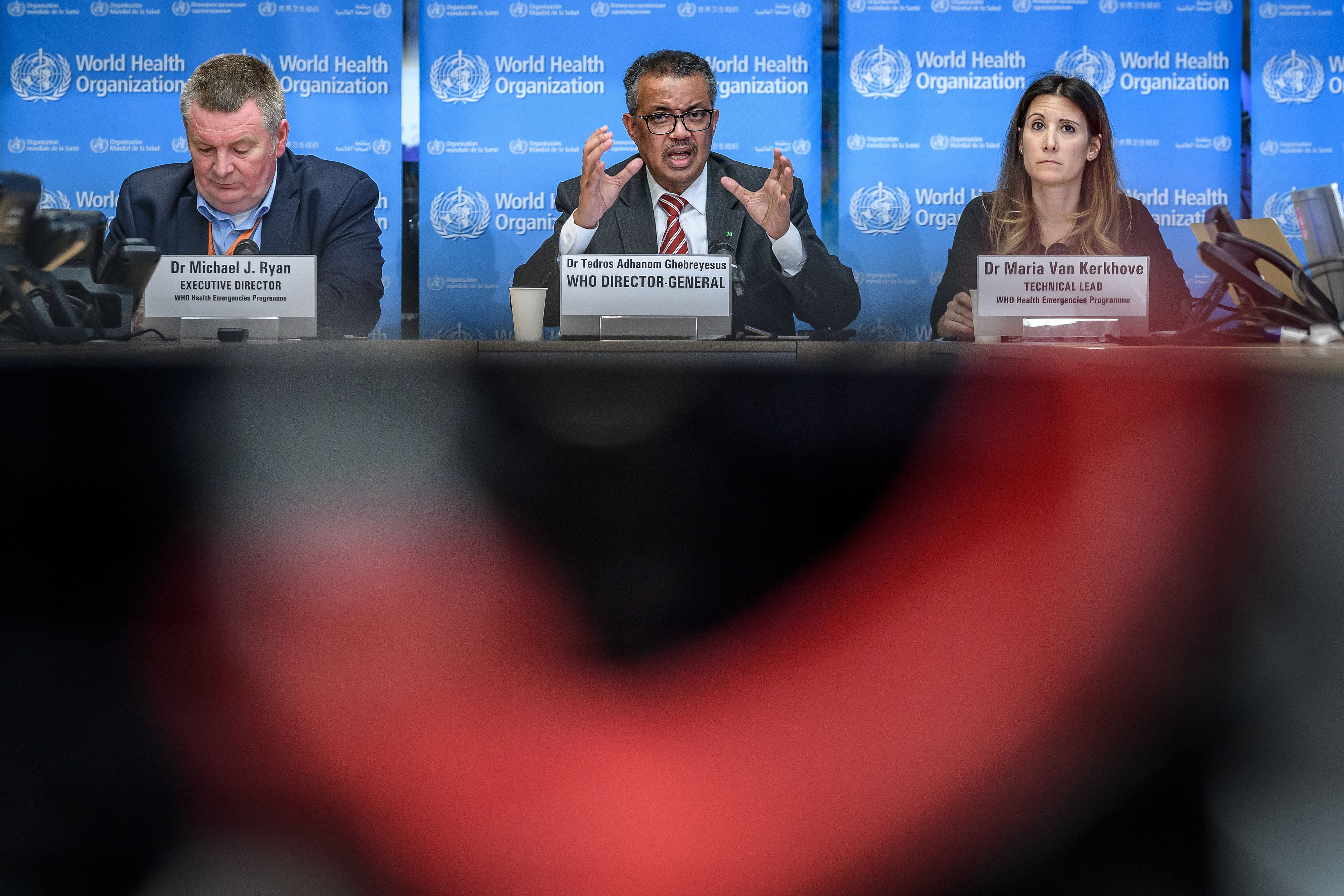 Tedros Adhanom Ghebreyesus, director general de la OMS, declaró la pandemia. 