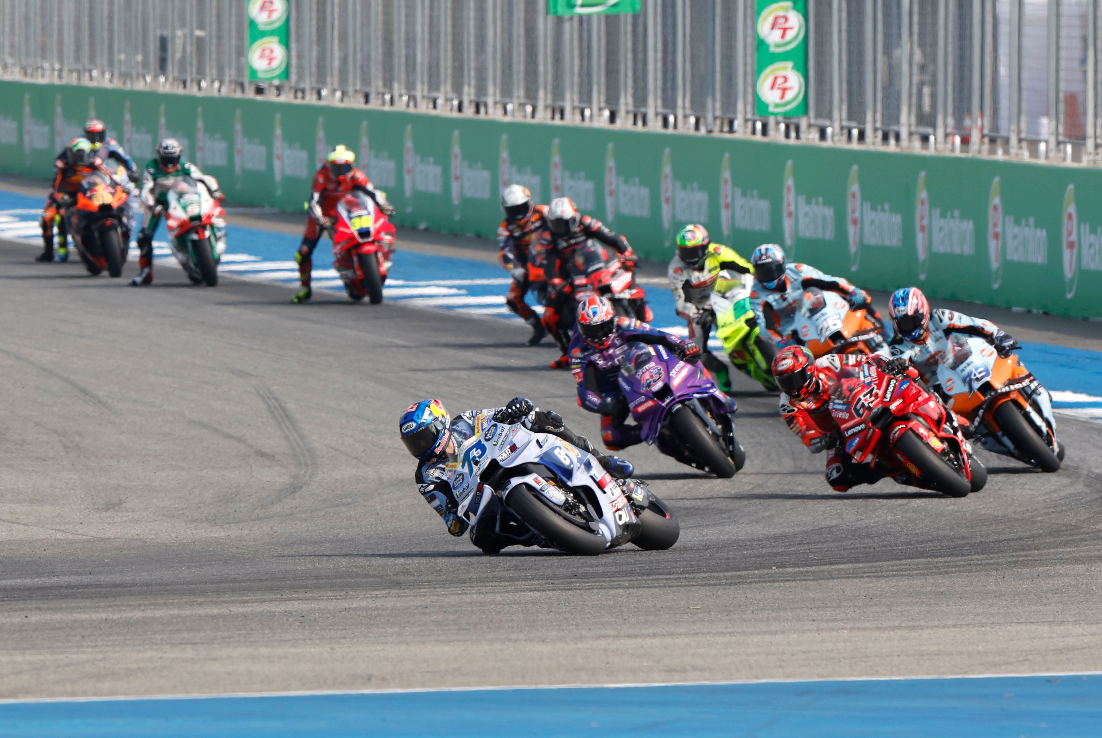 El MotoGP 2025 se estrenó en Tailandia