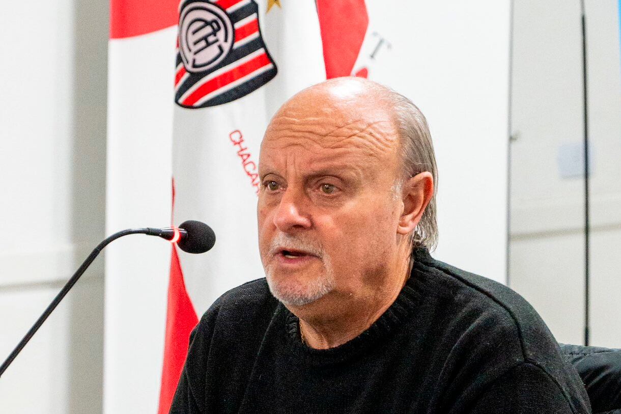 El presidente de Chacarita Néstor Di Pierro