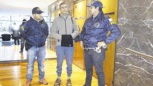 El ex número dos de Planificación Roberto Baratta estuvo ayer entre los primeros detenidos.