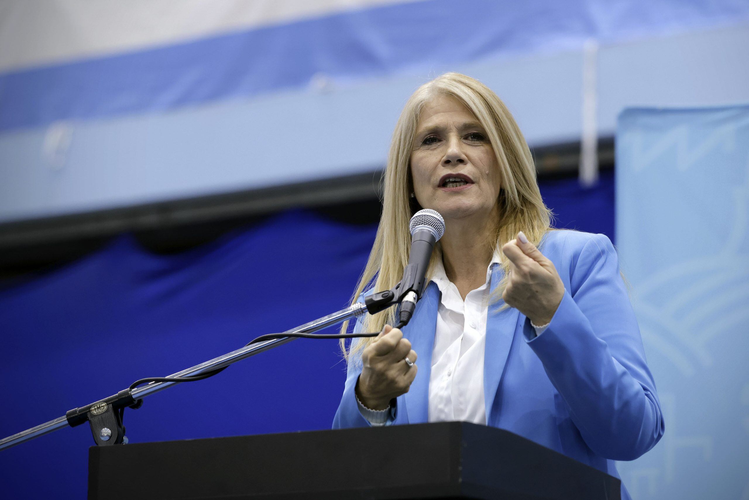 Verónica Magario, candidata del oficialismo en la Tercera sección. 