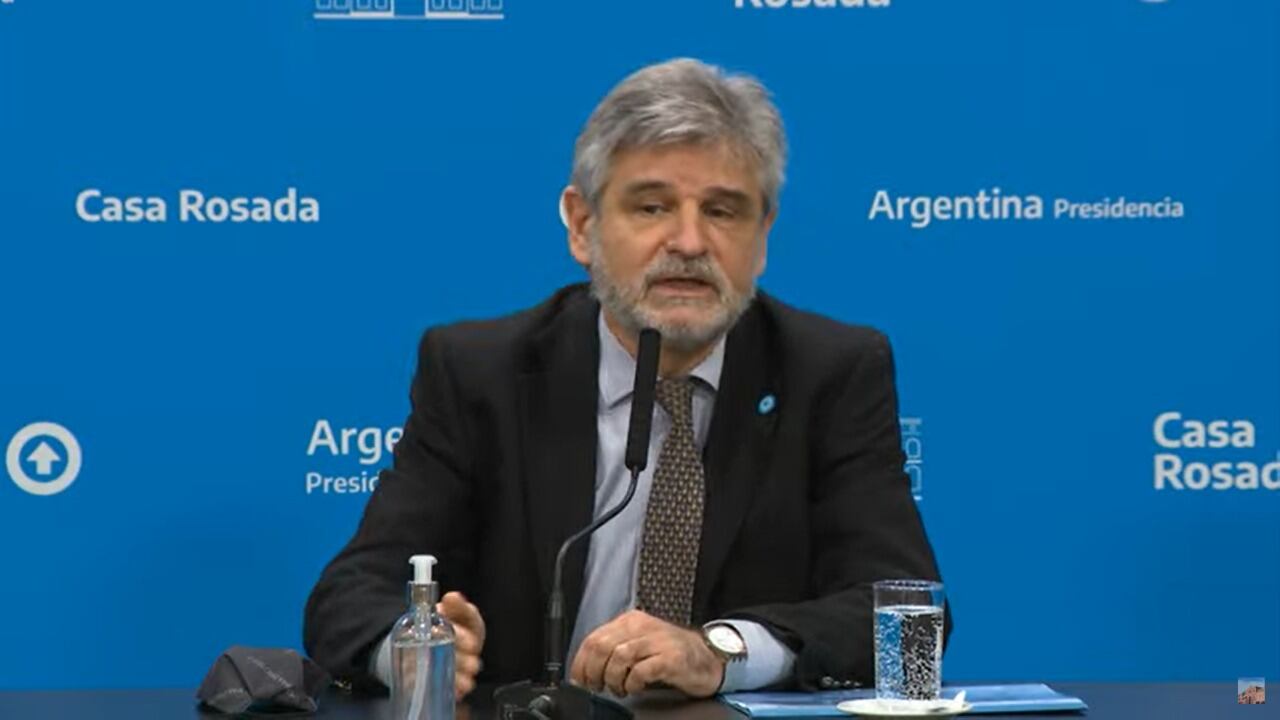 El ministro Daniel Filmus.