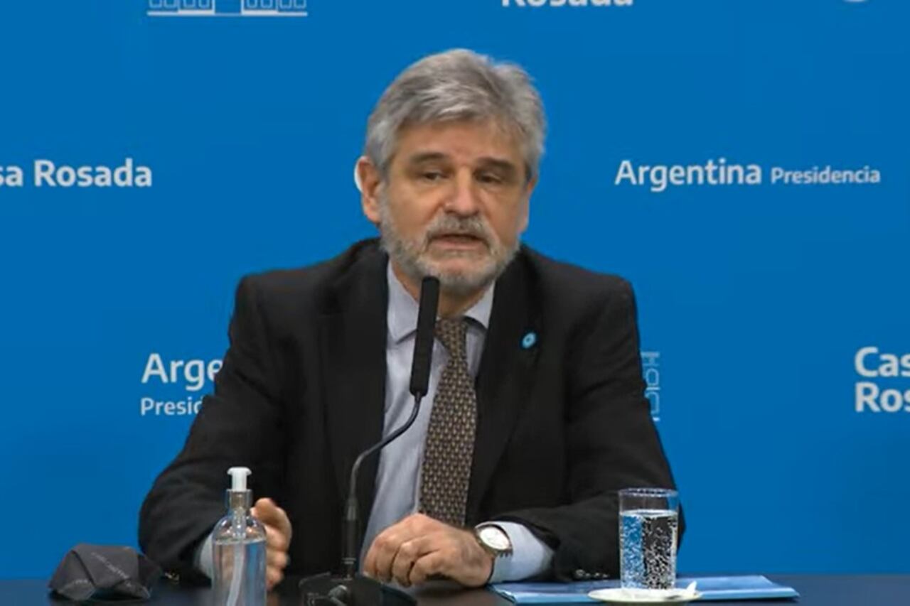 El ministro Daniel Filmus.