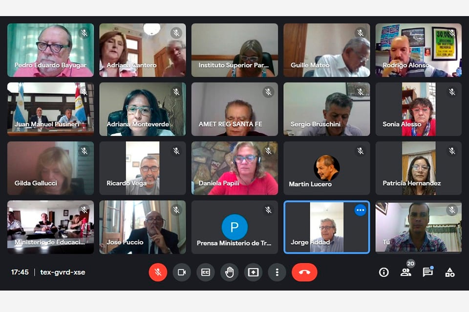 Distintos actores de la paritaria participaron del debate.