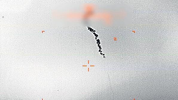 Video del Departamento de Defensa de EE.UU. mostrando el derribo del dron.