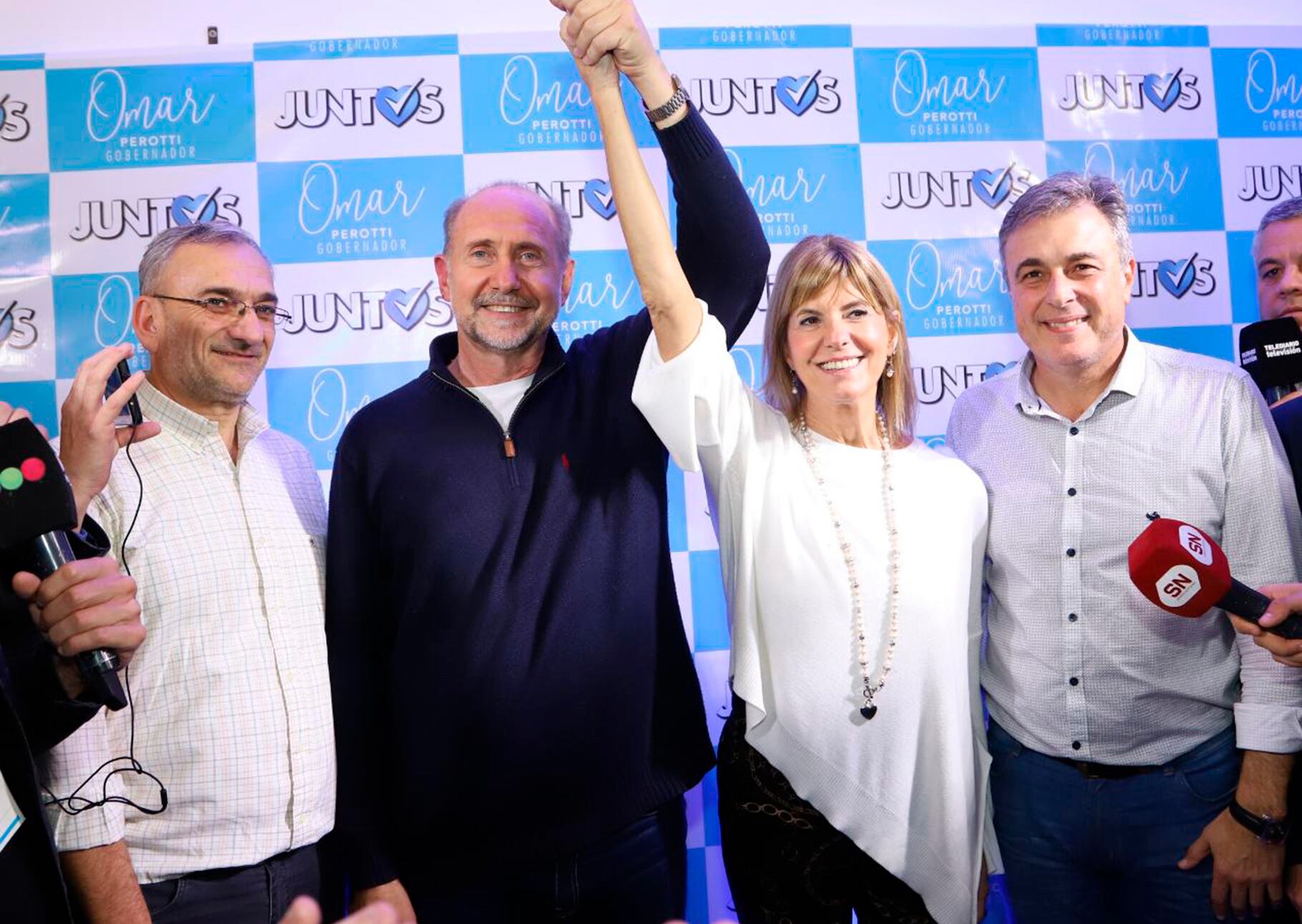 Perotti no adelantó datos, pero desde temprano se sabía ganador.